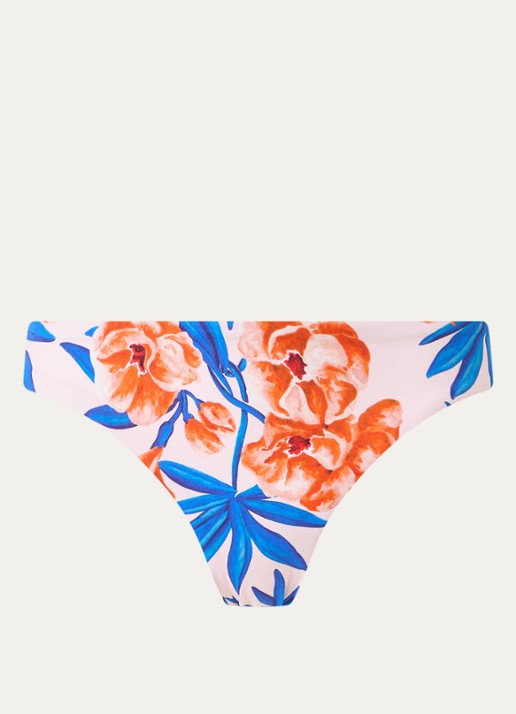 Chantelle Bikinislip met print - voorkant kobaltblauw