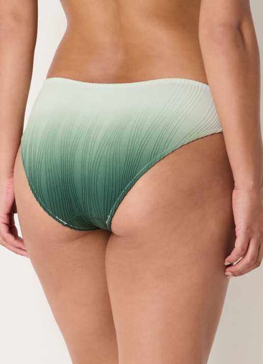 Chantelle Bikinislip met structuur - achterkant 5 groen