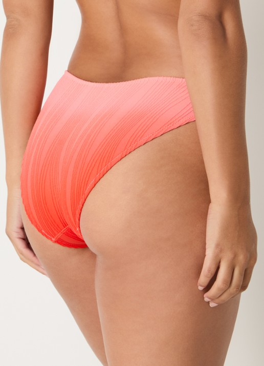 Chantelle Bikinislip met structuur - achterkant 5 orange