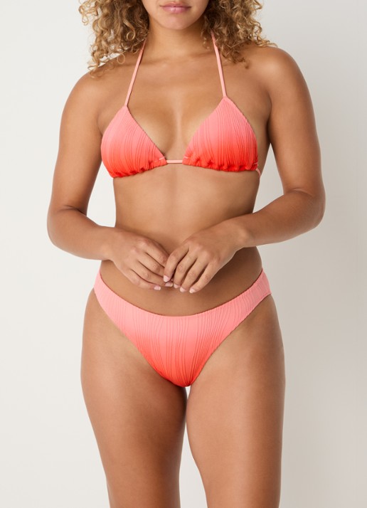 Chantelle Bikinislip met structuur - voorkant 4 orange