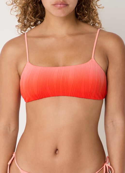 Chantelle Bikinitop met uitneembare vulling - detail orange