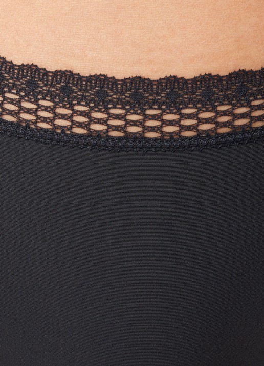 Chantelle Cozy Chic hipster met kant - detail 3 zwart