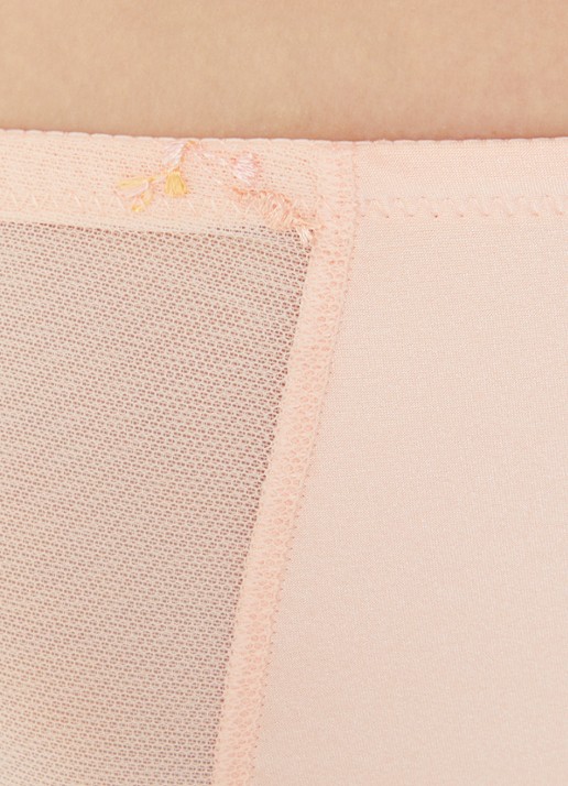Chantelle Every Curve high waisted slip met borduring - detail 5 zalmroze