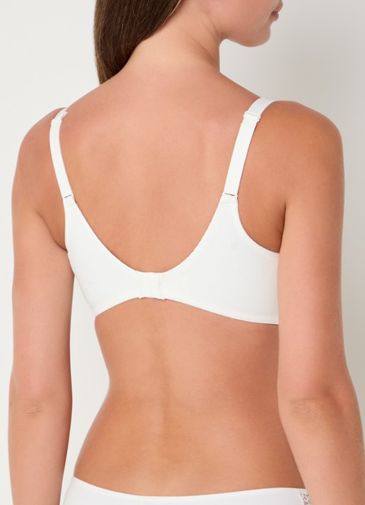 Chantelle Floral Touch beugel bh met kant - achterkant wit