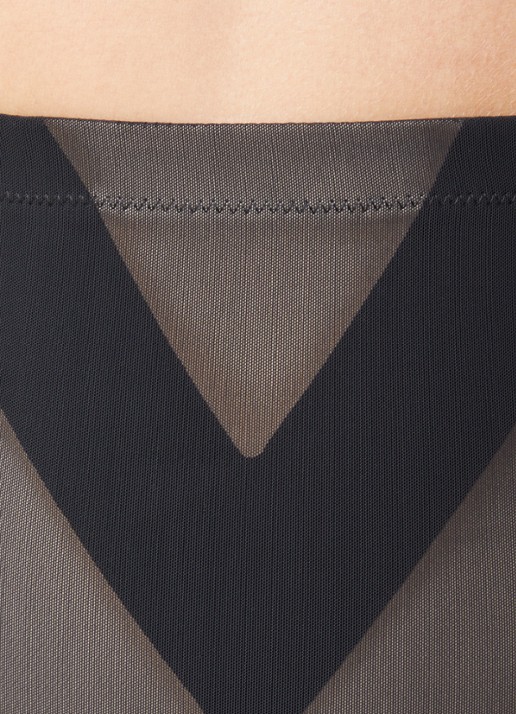 Chantelle Glam Shaping high waisted corrigerende slip - detail 2 zwart