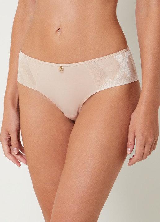 Chantelle Glaze hipster met grafische print - voorkant 4 oudroze