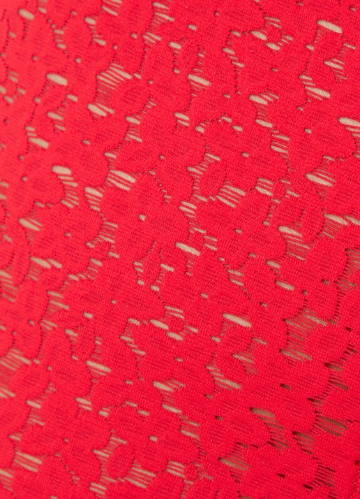 Chantelle High waisted slip met kant - detail 2 rood