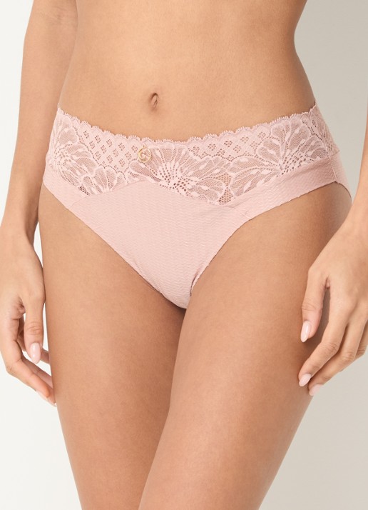 Chantelle High waisted slip met kant