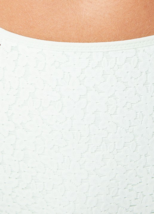 Chantelle High waisted slip met kant - detail 3 lichtgroen