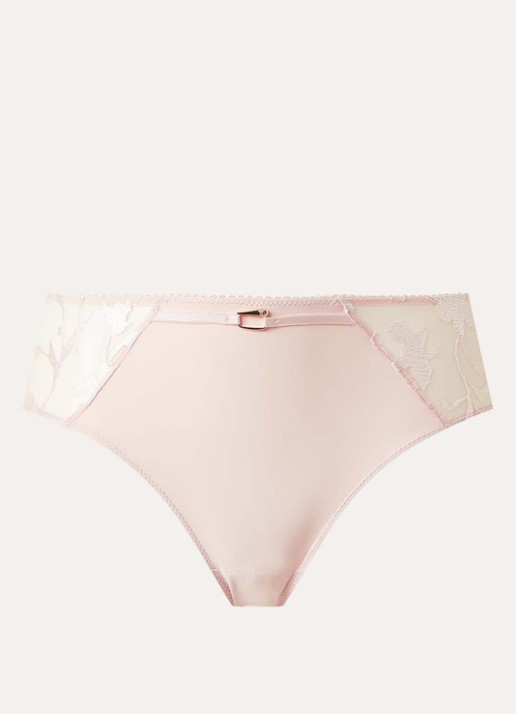 Chantelle Hipster met details van kant - voorkant 3 lichtroze