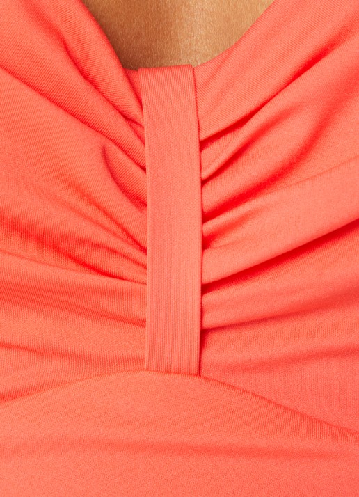 Chantelle Icon badpak met beugel - detail 3 koraalroze
