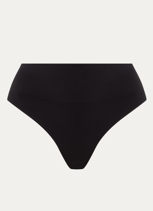 Chantelle Icon high waisted bikinislip - voorkant zwart