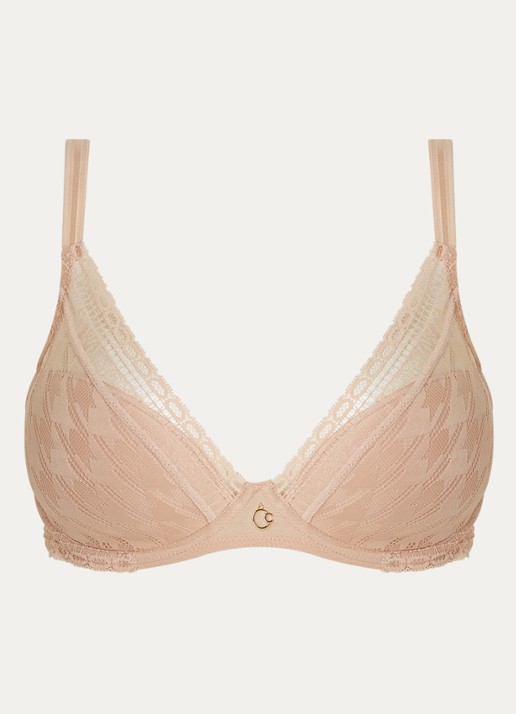 Chantelle Impression plunge bh met overlay van kant