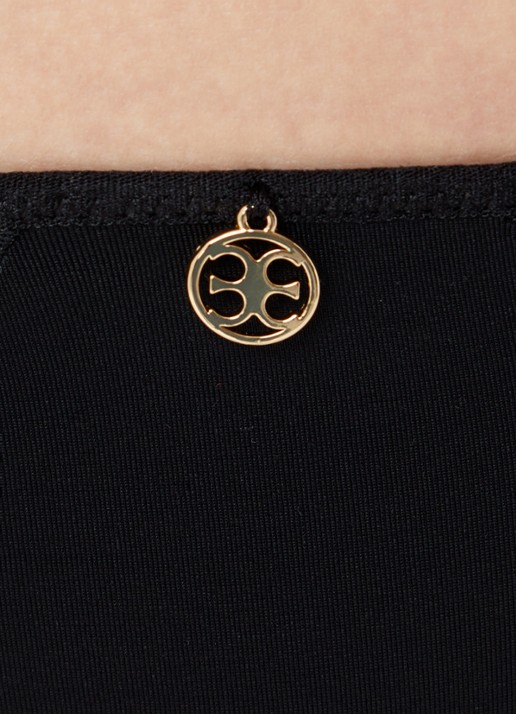 Chantelle Li tanga van mesh - detail 4 zwart