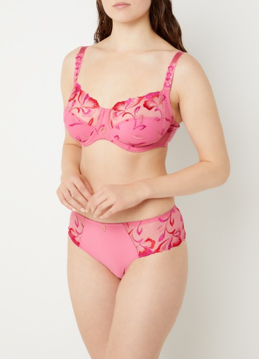 Chantelle Majestic beugel bh van mesh met borduring