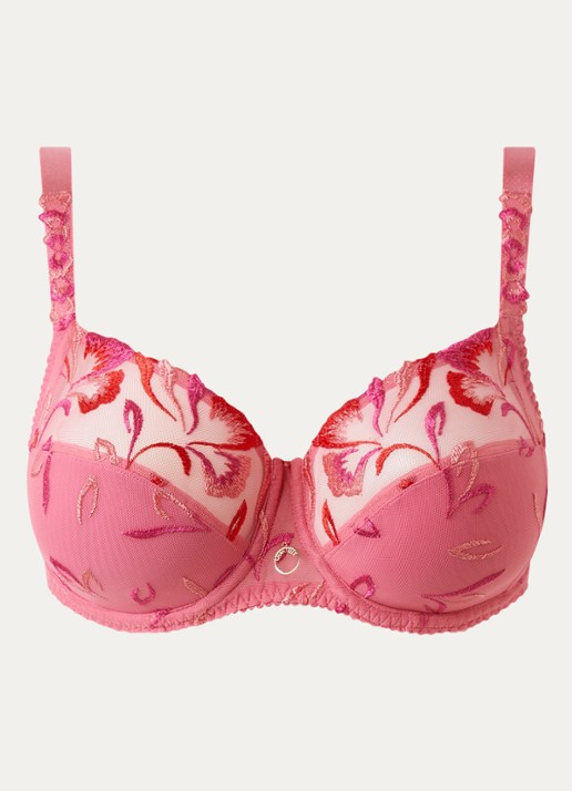 Chantelle Majestic beugel bh van mesh met borduring