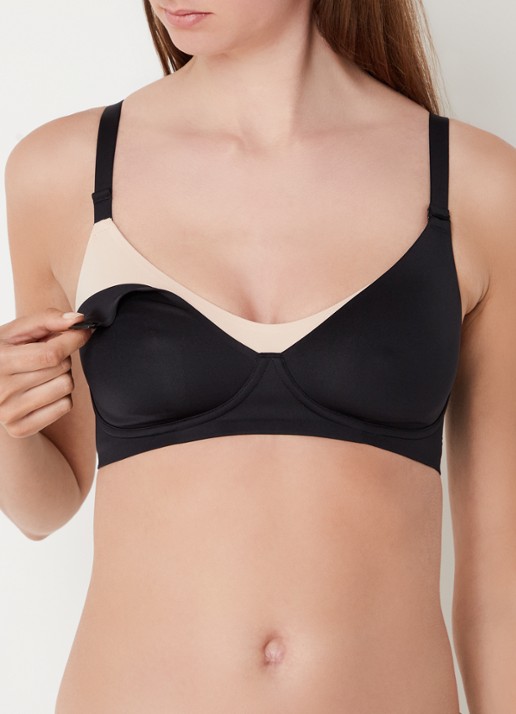 Chantelle Maternity voedings bralette  - detail 2 zwart