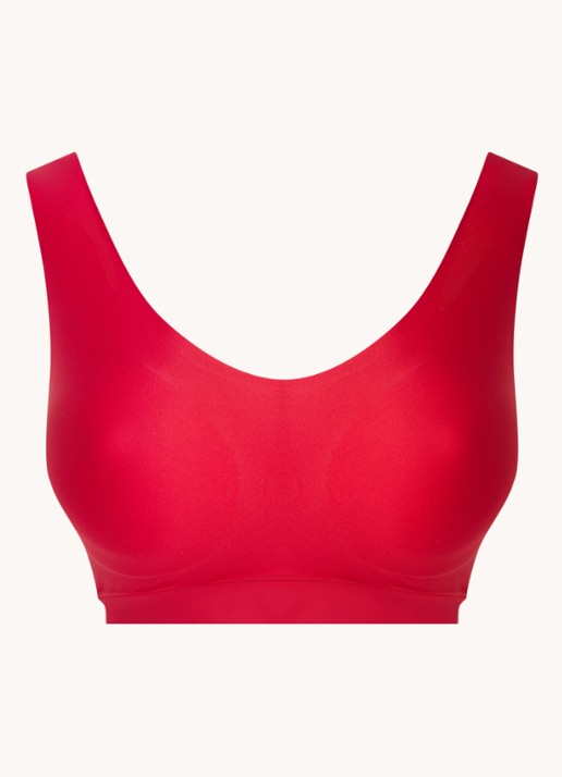 Chantelle Naadloze bralette met vulling - voorkant 4 rood
