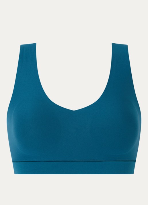 Chantelle Naadloze bralette met vulling - voorkant 3 zeegroen