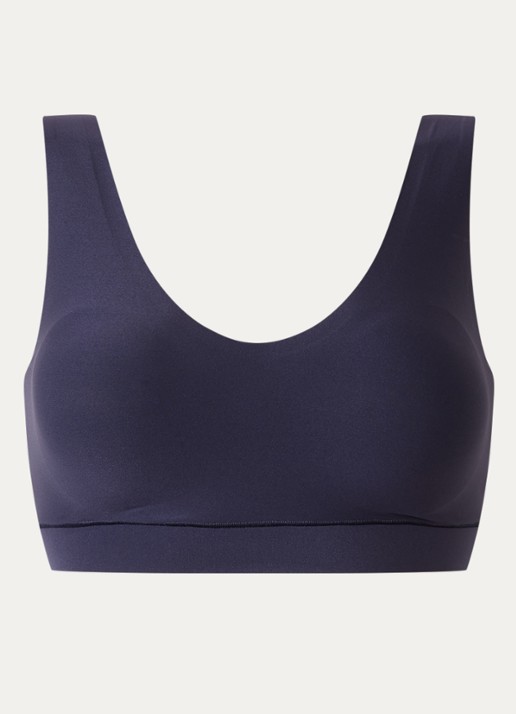 Chantelle Naadloze bralette met vulling - voorkant 4 donkerblauw
