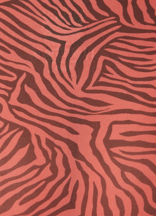 Chantelle Naadloze hipster met panterprint - detail 3 steenrood