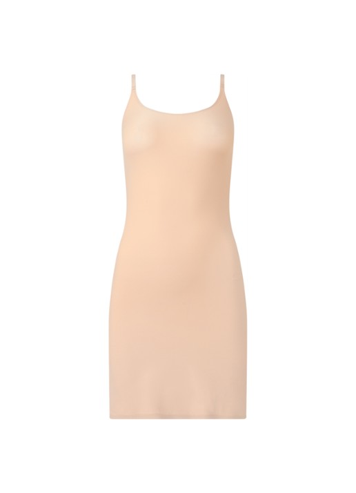 Chantelle Naadloze onderjurk met verstelbare bandjes - voorkant 2 beige