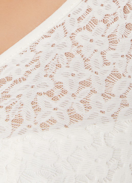Chantelle Norah beugel bh van kant - detail 3 gebroken wit