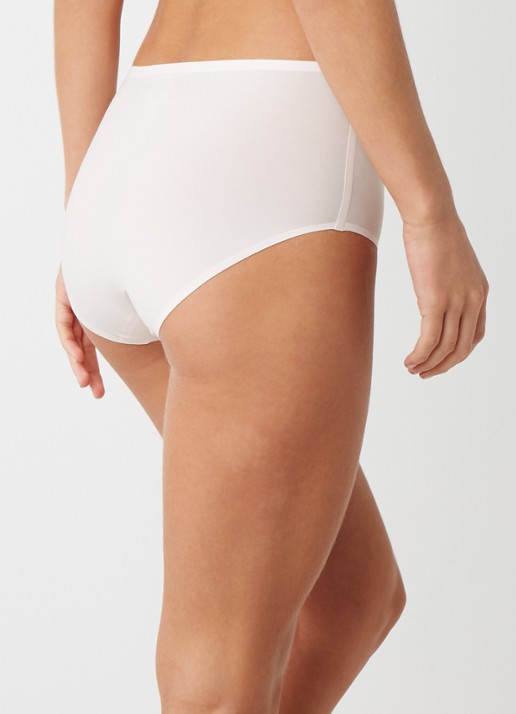 Chantelle One-size-fits-all high waisted naadloze slip - achterkant lichtroze