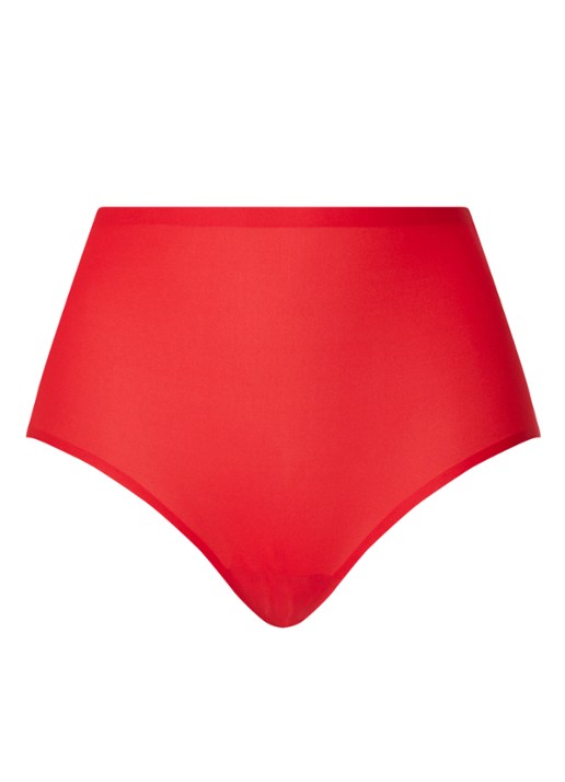 Chantelle One-size-fits-all high waisted naadloze slip - voorkant 3 steenrood