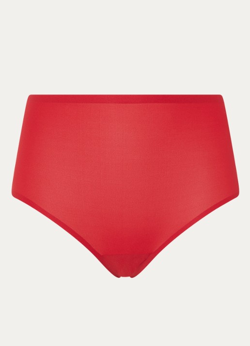 Chantelle One-size-fits-all high waisted naadloze slip - voorkant 3 rood