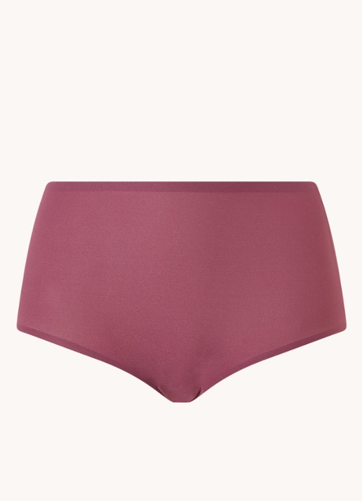 Chantelle One-size-fits-all high waisted naadloze slip - voorkant 3 aubergine
