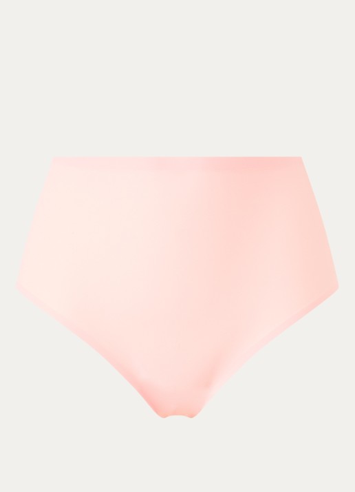 Chantelle One-size-fits-all high waisted naadloze slip - voorkant 4 zalmroze