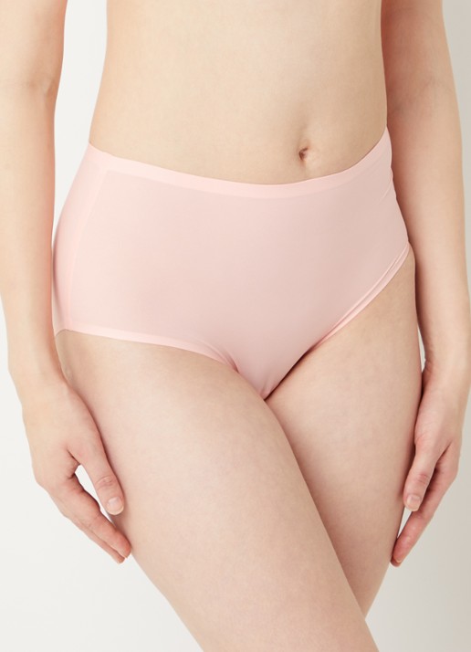 Chantelle One-size-fits-all high waisted naadloze slip - voorkant 5 zalmroze