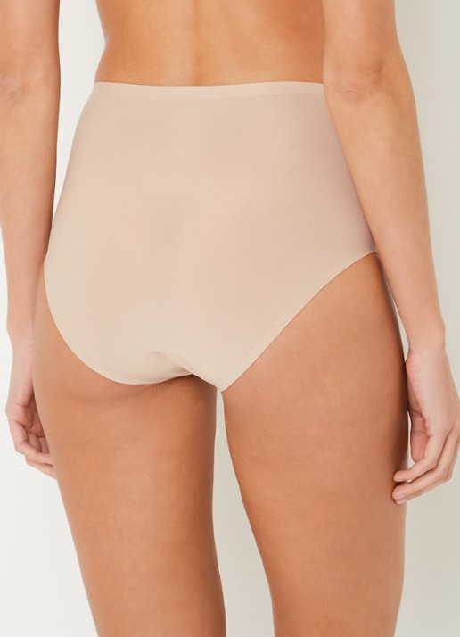 Chantelle One-size-fits-all naadloze high waisted slip in 3-pack - achterkant 4 beige