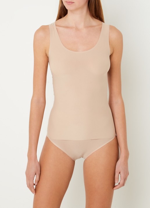 Chantelle One-size-fits-all naadloze high waisted slip in 3-pack - voorkant 3 beige