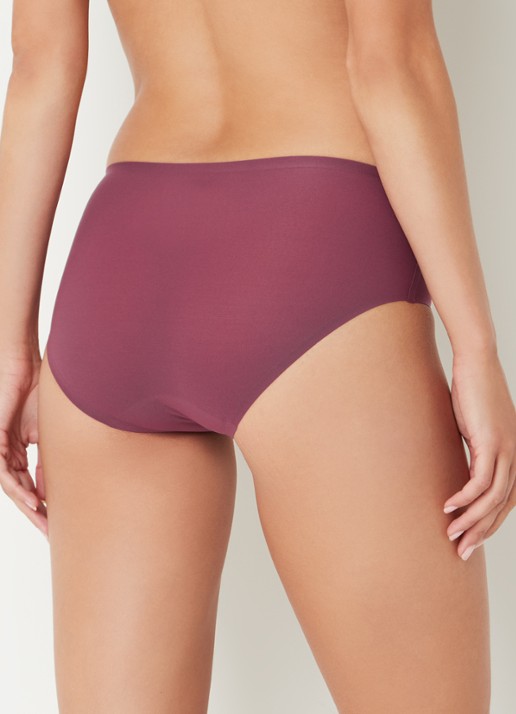 Chantelle One-size-fits-all naadloze hipster - achterkant 4 aubergine