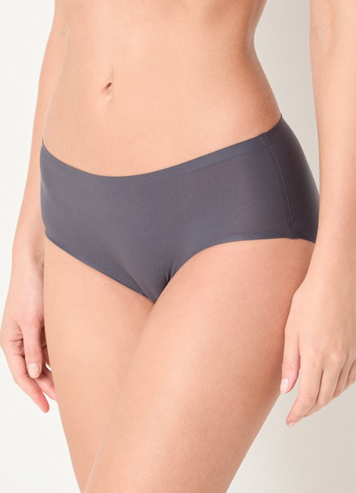 Chantelle One-size-fits-all naadloze hipster - voorkant 3 antraciet