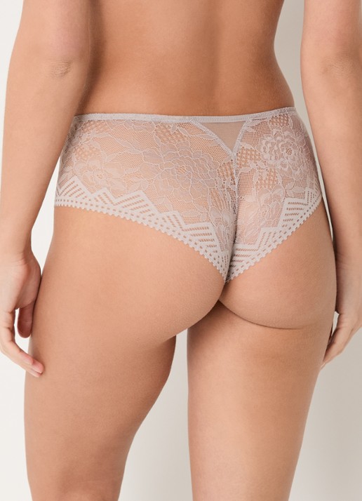Chantelle Origins hipster van kant - achterkant taupe