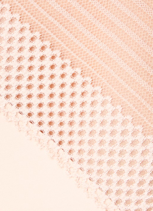 Chantelle Play high waisted slip met kant - detail 3 lichtroze