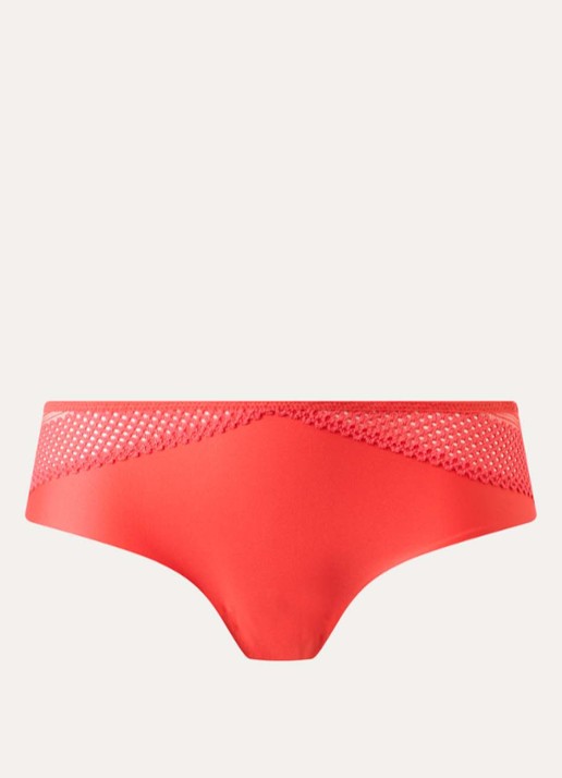 Chantelle Play hipster met kant - voorkant 4 rood