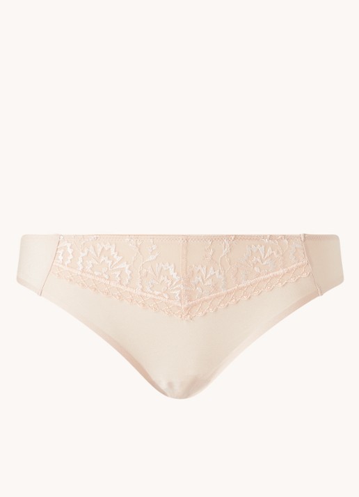 Chantelle Slip met kant - voorkant 3 beige