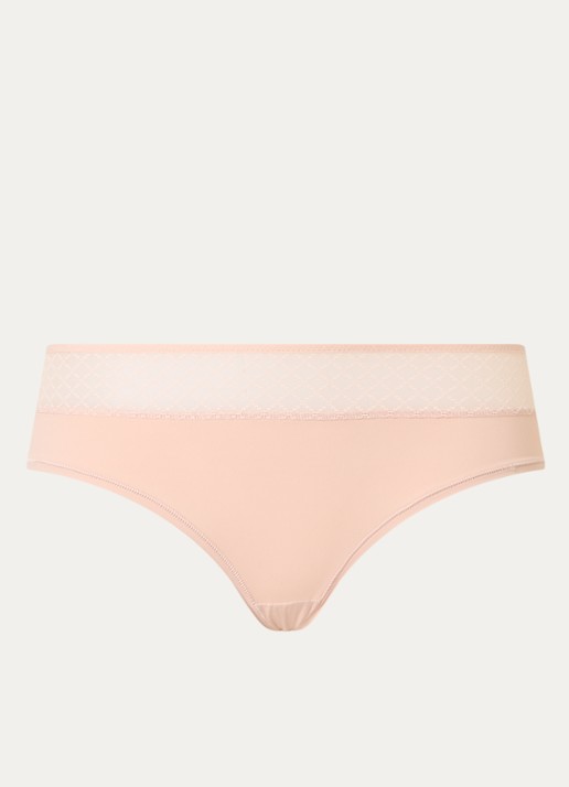 Chantelle Slip met kant - voorkant 4 lichtroze