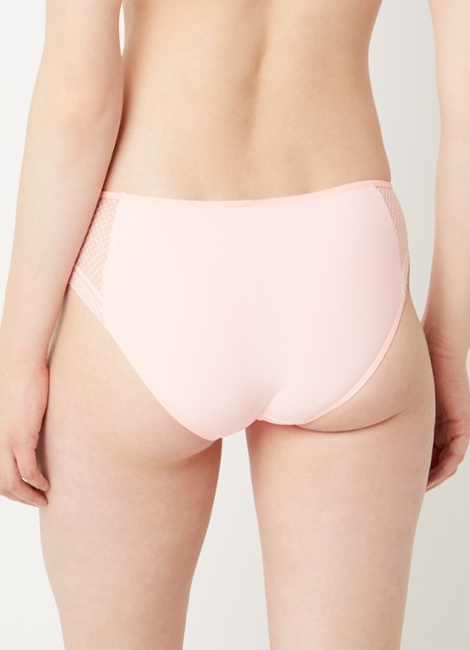 Chantelle Slip met kant - achterkant 3 zalmroze