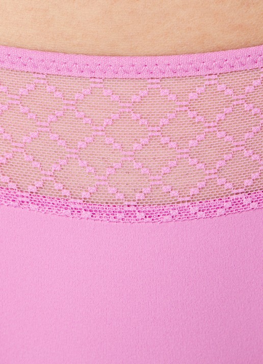 Chantelle Slip met kant - detail 4 roze