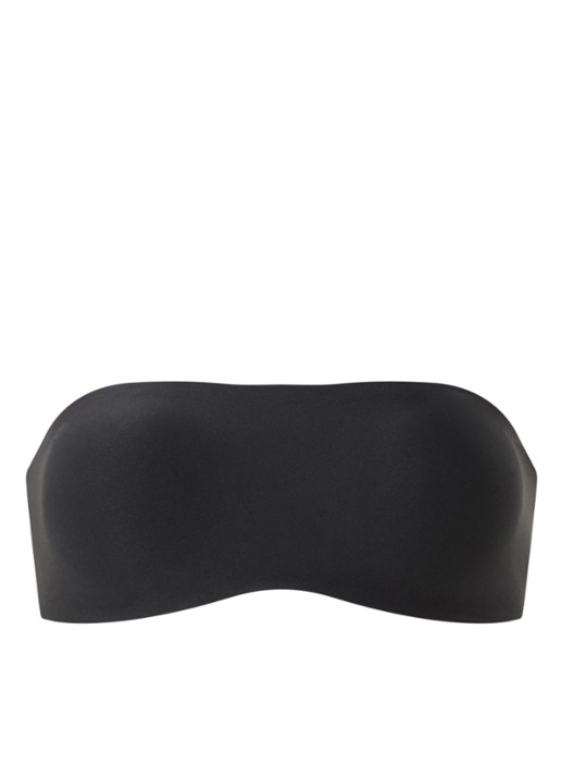 Chantelle Strapless bandeau bh - voorkant 3 zwart