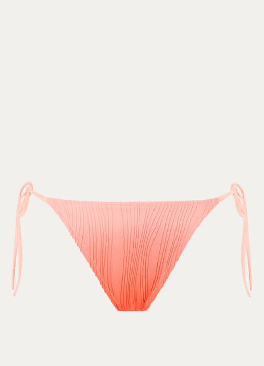 Chantelle Tanga bikinislip met structuur - voorkant orange