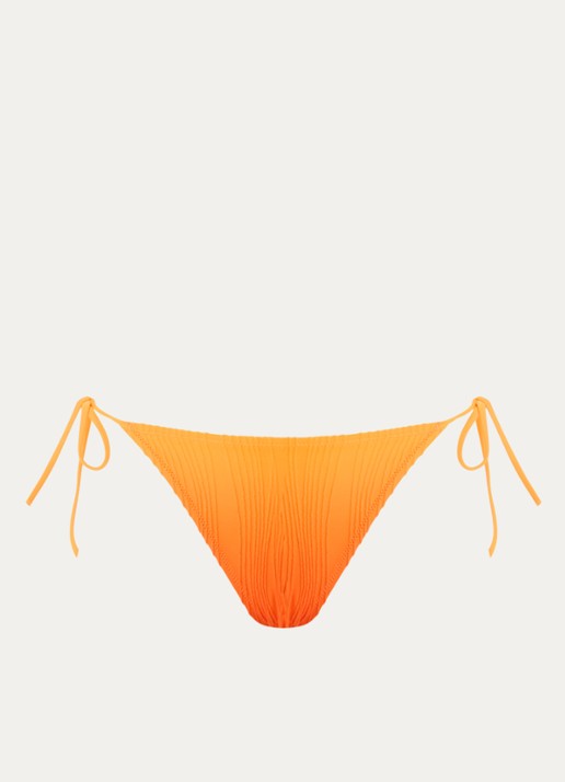 Chantelle Tanga bikinislip met structuur - voorkant 4 geel