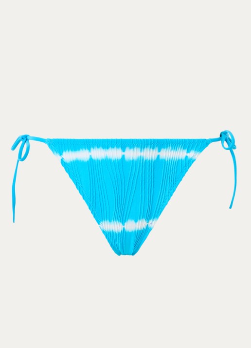 Chantelle Tanga bikinislip met structuur - voorkant 4 donkerblauw