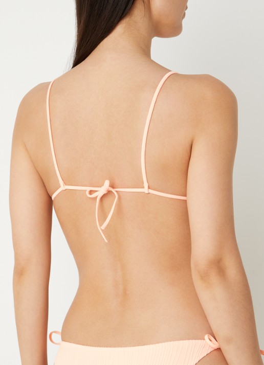 Chantelle Triangel bikinitop met uitneembare vulling - achterkant 5 abrikoos