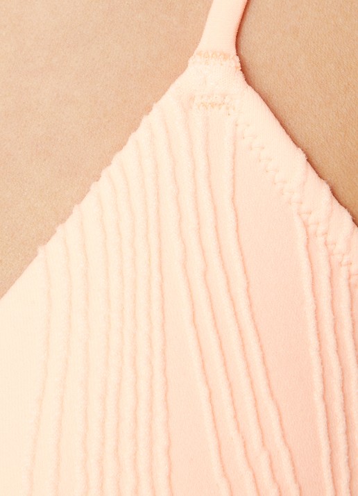 Chantelle Triangel bikinitop met uitneembare vulling - detail 4 abrikoos